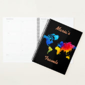Personaliseer. Wereldkaart. Planner (Display)