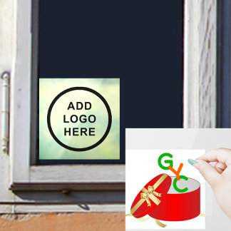 Personaliseer Zakelijke Organisatie Evenementenlog Raamsticker