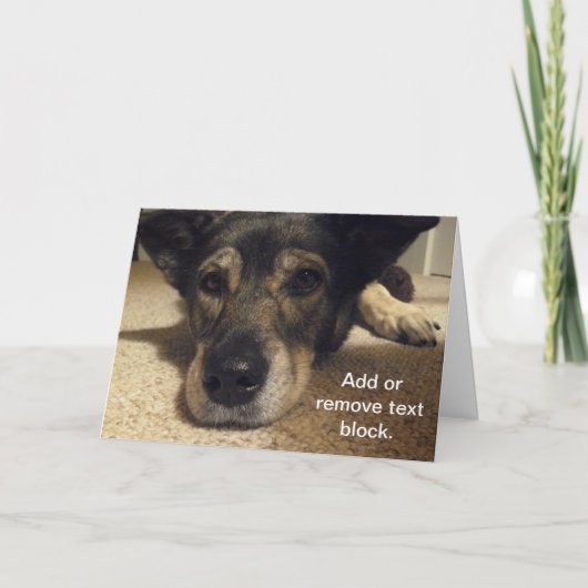 Personaliseerbare Kaart (Voorkant)