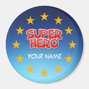 Personaliseerbare super held magneet