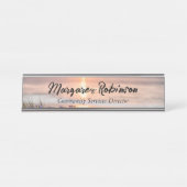 PERSONALISEERD DESKNAAM-BORD BUREAU NAAMBORDJE (Voorkant)