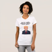 PERSONALISEERD DONALD TRUMP T-SHIRT (Voorkant volledig)