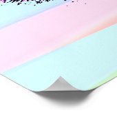 PERSONALISEERD GYMNASTICS LIFE-POSTER POSTER (Hoek)