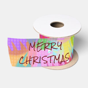 PERSONALISEERD SPARKLY COLORED MERRY CHRISTMAS LINT