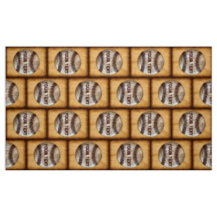 PERSONALISEERDE  baseball Fabric van de werf Stof