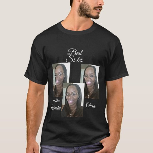 PERSONALISEERDE FOTO T-SHIRT (Voorkant)