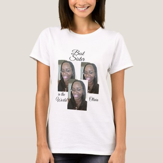 PERSONALISEERDE FOTO T-SHIRT (Voorkant)