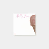 PERSONALISEERDE ICE CREAM Post-it notes (Voorkant)