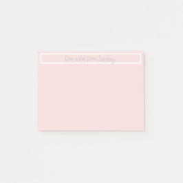 PERSONALISEERDE LOVE NOTES Post-it notes