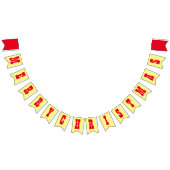 PERSONALISEERDE MERRY CHRISTMAS BANNER (Alle)