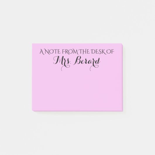 PERSONALISEERDE NOTEPAD POST-IT® NOTES (Voorkant)