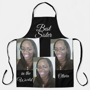 PERSONALISEERDE PHOTO All-Over Print Apron Schort