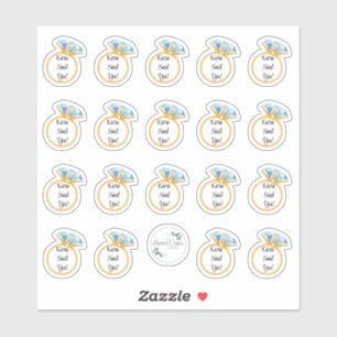 PERSONALISEERDE VERLOVING STICKERS
