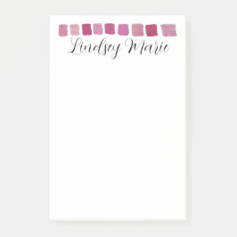 PERSONALISEERDE WATERVERF Post-it Opmerkingen Post-it® Notes