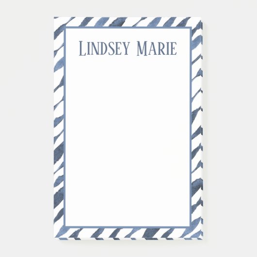 PERSONALISEERDE WATERVERF Post-it Opmerkingen Post-it® Notes (Voorkant)