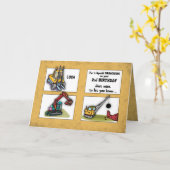 Personaliseert de 2de Verjaardag van de kleinzoon Kaart (Gele Bloem)