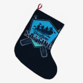 Personaliseert het Adventure voor de rivier de Raf Grote Kerstsok (Voorkant (Hangend))