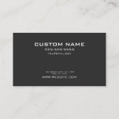 PERSONALISEREN - Creëer uw eigen maat Visitekaartje (Achterkant)