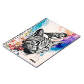 Personaliseren: een kat + een vogel | Notitieboek (Linkerzijde)