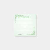 Personaliseren: Irish Blessing (#3) Celtic Braids Post-it® Notes (Voorkant)