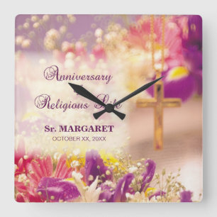 Personaliseren, Jubileum Religieuze Leven, Nun Vierkante Klok
