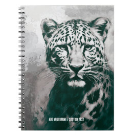 PERSONALISEREN: Leopard | Notitieboek Journal