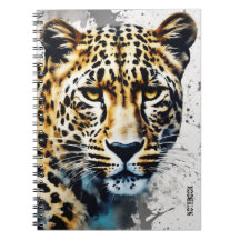 PERSONALISEREN: Leopard | Notitieboek Journal