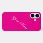 Personaliseren met Jouw naam Case-Mate iPhone Case (Achterkant (horizontaal))