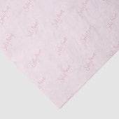 Personaliseren met jouw naam tissuepapier (Detail)