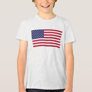 Personaliseren met jouw naam Verenigde Staten Tri-Blend Shirt
