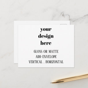 Personaliseren of aanpassen briefkaart