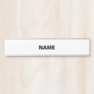 Personaliseren of aanpassen deurbordje