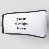 Personaliseren of aanpassen golfheadcover (Voorkant)