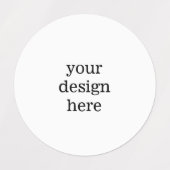 Personaliseren of aanpassen labels (Design 1)