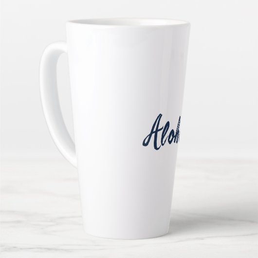 Personaliseren of aanpassen latte mok (Linkerhoek)