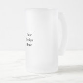 Personaliseren of aanpassen matglas bierpul (Voorkant rechts)