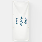 Personaliseren of aanpassen spandoek (Verticaal)