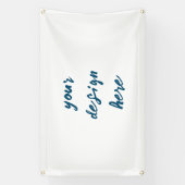 Personaliseren of aanpassen spandoek (Verticaal)