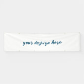 Personaliseren of aanpassen spandoek (Horizontaal)