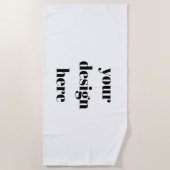 Personaliseren of aanpassen strandlaken (Voorkant)