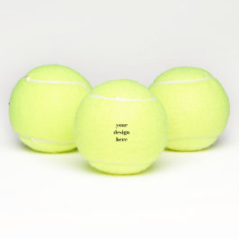 Personaliseren of aanpassen tennisballen