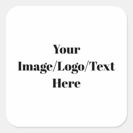 Personaliseren of aanpassen vierkante sticker (Voorkant)