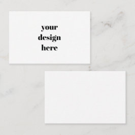 Personaliseren of aanpassen visitekaartje