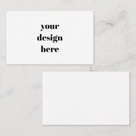 Personaliseren of aanpassen visitekaartje