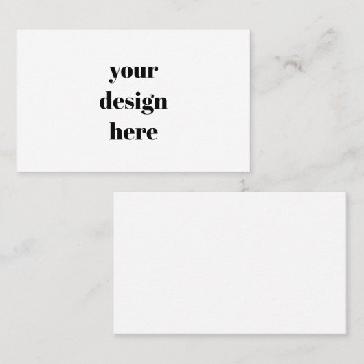 Personaliseren of aanpassen visitekaartje (Voorkant / Achterkant)