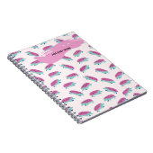 PERSONALISEREN: Roze Poglets Notitieboek (Rechterzijde)