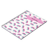 PERSONALISEREN: Roze Poglets Notitieboek (Linkerzijde)