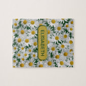 Personaliseren - Schadelijk, Bright Daisy Legpuzzel (Horizontaal)