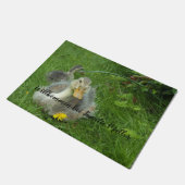 Personaliseren, sjabloon, dier, huisdier, levend,  deurmat (Schuin)