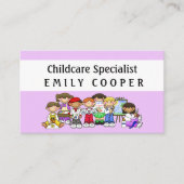 Personaliseren van dagleraar overdag visitekaartje (Voorkant)